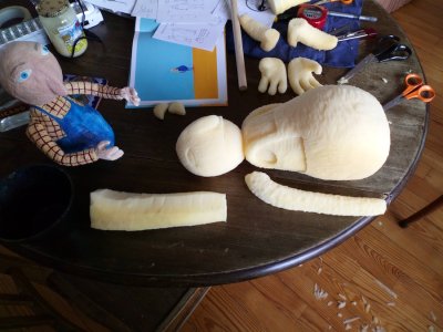 Fabrication marionnettes "Petit détail"