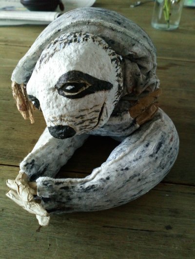 Marionnette paresseux "L'arbre"
