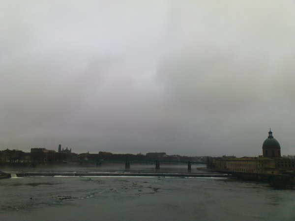 La Garonne en hiver